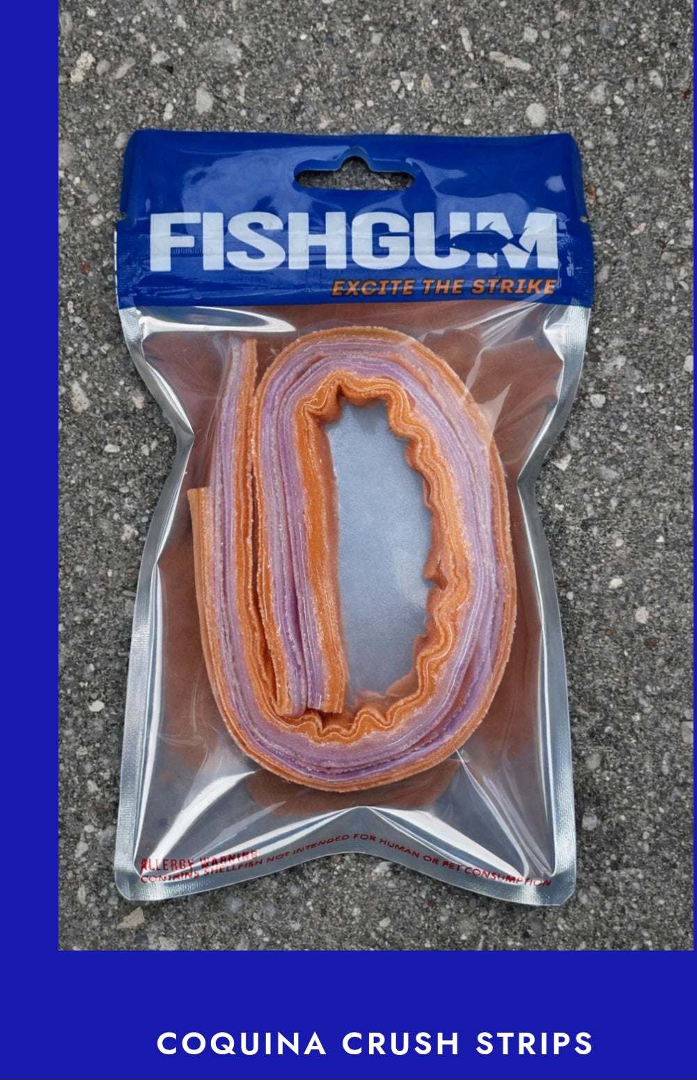 Coquina Crush FishGum Strips