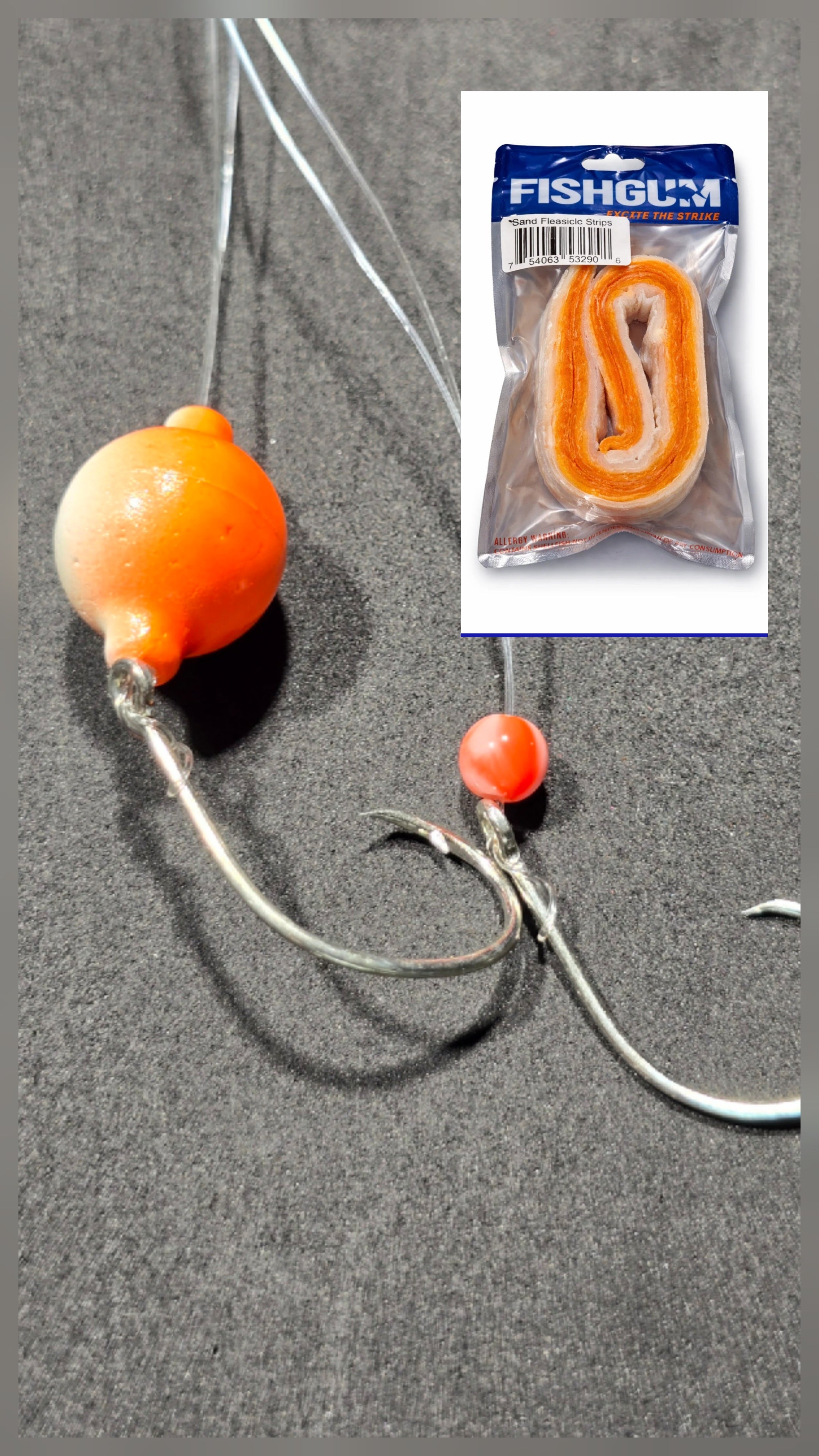 Fish Gum's 'Fleasicle' Color Match Pompano Rig