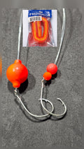 Fish Gum's 'Atomic Yabby' Color Match pompano Rig