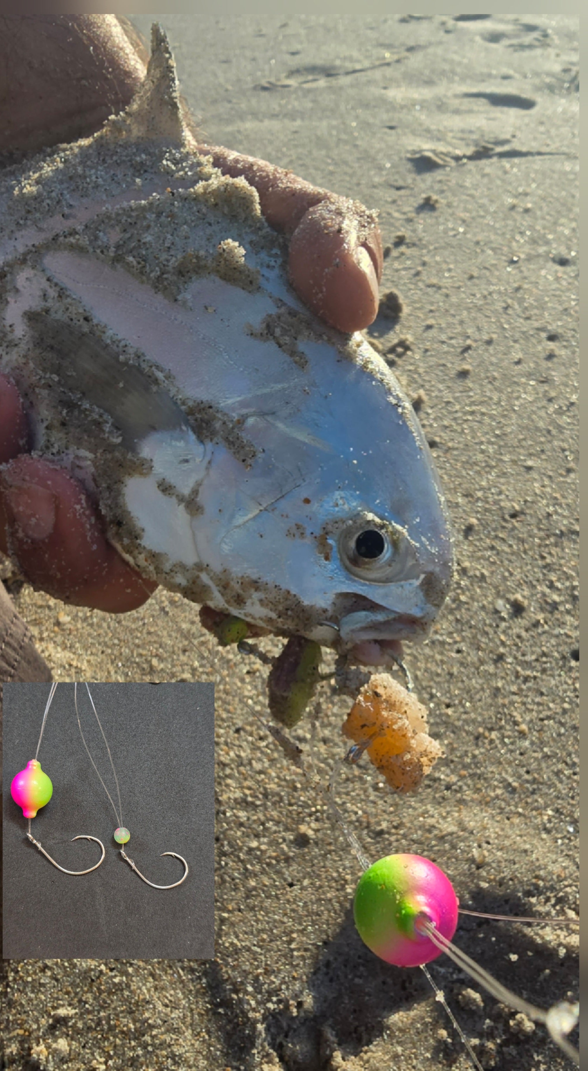 Fish Gum's 'Pompalicious' Color Match Pompano Rig